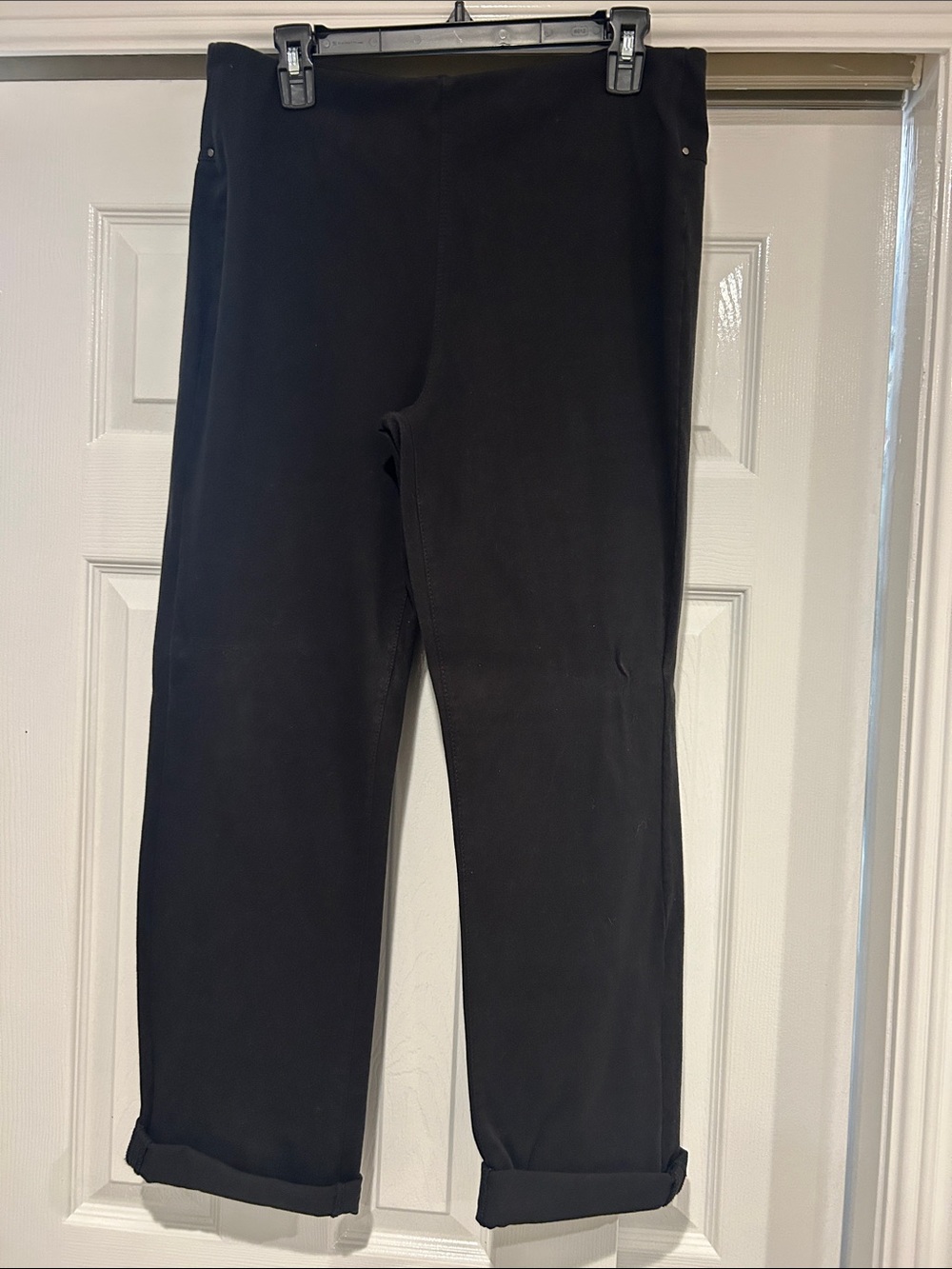 Lysse Black Kids Stretch Pull-On Pants